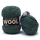 Полиэфирная и шерстяная пряжа для шапки-свитера YCOR-PW0001-003A-07-1