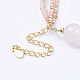 Bracelets en perles de zircon cubique BJEW-I247-06-E-3