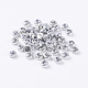Silver Color Plated Acrylic Beads X-MACR-PB43C9070-E-1