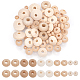 Chgcraft 150 pièces 5 styles de perles en bois WOOD-CA0001-75-1