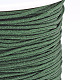 ナイロン糸  中国語結びコード  濃い緑  0.4mm  約174.98ヤード（160m）/ロール NWIR-Q008B-258-3