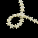 Hebras de cuentas de concha de mar natural en forma de estrella X-SSHEL-F290-18A-2