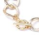 (vente de bijoux fêtes d'usine) colliers de chaîne NJEW-JN02801-04-4