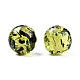 Perles d'ambre d'imitation de résine RESI-N034-01-C04-3