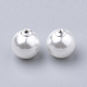 (vendita di scorta natalizia) perle di perle finte in plastica ecologica MACR-T013-27-1