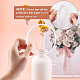 BENECREAT Acrylic Display Base 10x1.5cm Flat Round Acrylic Beveled Display Block Clear Polished Cube Solid Stand for Jewelry Handicraft Display DIY-WH0030-98-3