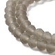 Chapelets de perles en verre transparente   X1-EGLA-A034-T6mm-MD16-4