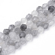 Natural Quartz Crystal Beads Strands G-S149-36-6mm-1