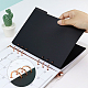 SUPERFINDINGS 20 Sheets 11-Hole Paper Binder Dividers 29.8x22.1cm A4 Notebook Index Dividers with Tabs Black Write-On Dividers for School Office Notebook Folders Schedules SCRA-WH0001-01B-02-7