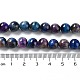 Natural Rainbow Tiger Eye Beads Strands G-NH0002-A01-B01-5