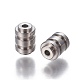 201 Stainless Steel Grooved Beads STAS-P239-29P-2
