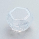 Diyのダイヤモンドのシリコンモールド  レジン型  UVレジン用  エポキシ樹脂ジュエリー作り  ホワイト  34x21mm DIY-G012-03B-2