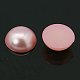 Half Round Domed Imitated Pearl Acrylic Cabochons OACR-H001-11L-2