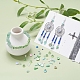 Kit de fabricación de conjunto de joyas de diy con cuentas de viruta de piedra natural DIY-YW0004-70A-7