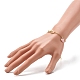 Herz-Legierung Emaille Charm-Armband zum Valentinstag BJEW-JB06656-05-3
