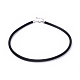 Шелковый шнур ожерелье R28ER021-1