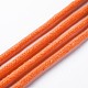 コットン糸  マクラメコード  装飾的な糸のスレッド  DIYの工芸品について  ギフトラッピングとジュエリー作り  サンゴ  3mm  約54.68ヤード（50m）/ロール OCOR-T001-01-02-4