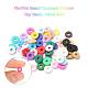 1200Pcs 8 Colors Handmade Polymer Clay Beads CLAY-YW0001-15B-4