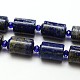 Natural Lapis Lazuli Column Beads Strands G-E251-16-2