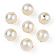 Perle di cotone compresso perle WOVE-S114-8mm-10-1
