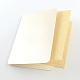 DIYのクイリングカードセット  グリーティングカードで  筆記用紙とランダム封筒  ミックスカラー  152x210mm DIY-R024-04-2