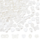 Superfindings 400pcs 5 estilo abs perlas de imitación de plástico perlas KY-FH0001-13-1