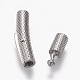 304 Stainless Steel Bayonet Clasps STAS-A035B-2P-4
