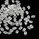 チェコガラスシードビーズ  パールカラーの  ピーナッツ  farfalle蝶のビーズ  透明  6x4x3mm  穴：1mm  約4000個/袋  450 G /袋 SEED-R014-3x6-P101-1