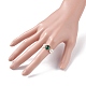 Bling Square Glass Finger Ring RJEW-TA00018-01-3