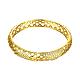 Real 18K Gold Plated Filigree Brass Cubic Zirconia Hollow Bangles BJEW-BB05663-G-4