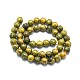Brins de perles de réalgar naturel G-K245-A06-04-2