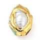 Perlas naturales abalorios de agua dulce cultivadas KK-G409-07G-2