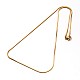 304 Stainless Steel Snake Chains Necklaces NJEW-O058-24-2
