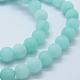 Natural & Dyed Jade Bead Strands G-P370-01-6mm-3