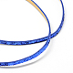 Imitation Leather Cords with Paillette Beads X-LC-R010-13B-2