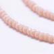Opache perle di vetro fili EGLA-K010-B04-3