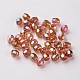 AB Color Plated Eco-Friendly Transparent Acrylic Barrel Beads TACR-L002-3mm-39-1
