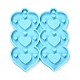 Stampi in silicone per ciondoli fai da te a tema san valentino DIY-C009-02C-1