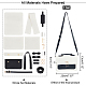 Kits de fabricación de bolsos de cuero de imitación pu diy DIY-WH0321-27-3