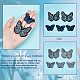 AHANDMAKER 30pcs Butterfly Embroidered Patch Iron on or Sew on PATC-GA0001-08-4