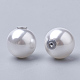 Perles d'imitation perles en plastique ABS OACR-R069-10mm-01S-2