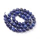 Chapelets de perles en lapis-lazuli naturel G-P430-13-B-1