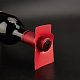 Etiquetas de botellas de vino de papel kraft y plástico de olycraft CDIS-OC0001-01-4