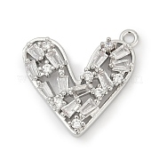Латунные микро проложить кубического циркония подвески KK-G526-18P