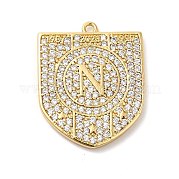 Латунные микро проложить кубического циркония подвески KK-Q772-07G