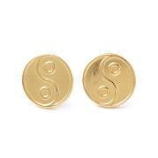 Ion Plating(IP) 304 Stainless Steel Stud Earring for Women EJEW-I285-27G