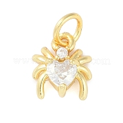 Латунные микро проложить кубического циркония подвески KK-S390-03G-03