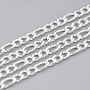 304 Stainless Steel Figaro Chains CHS-T002-05C