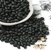 Непрозрачные цветные стеклянные бусины SEED-F006-02A-02