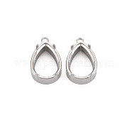 Подвеска-кабошон из не тускнеющей нержавеющей стали 304 STAS-N097-156P